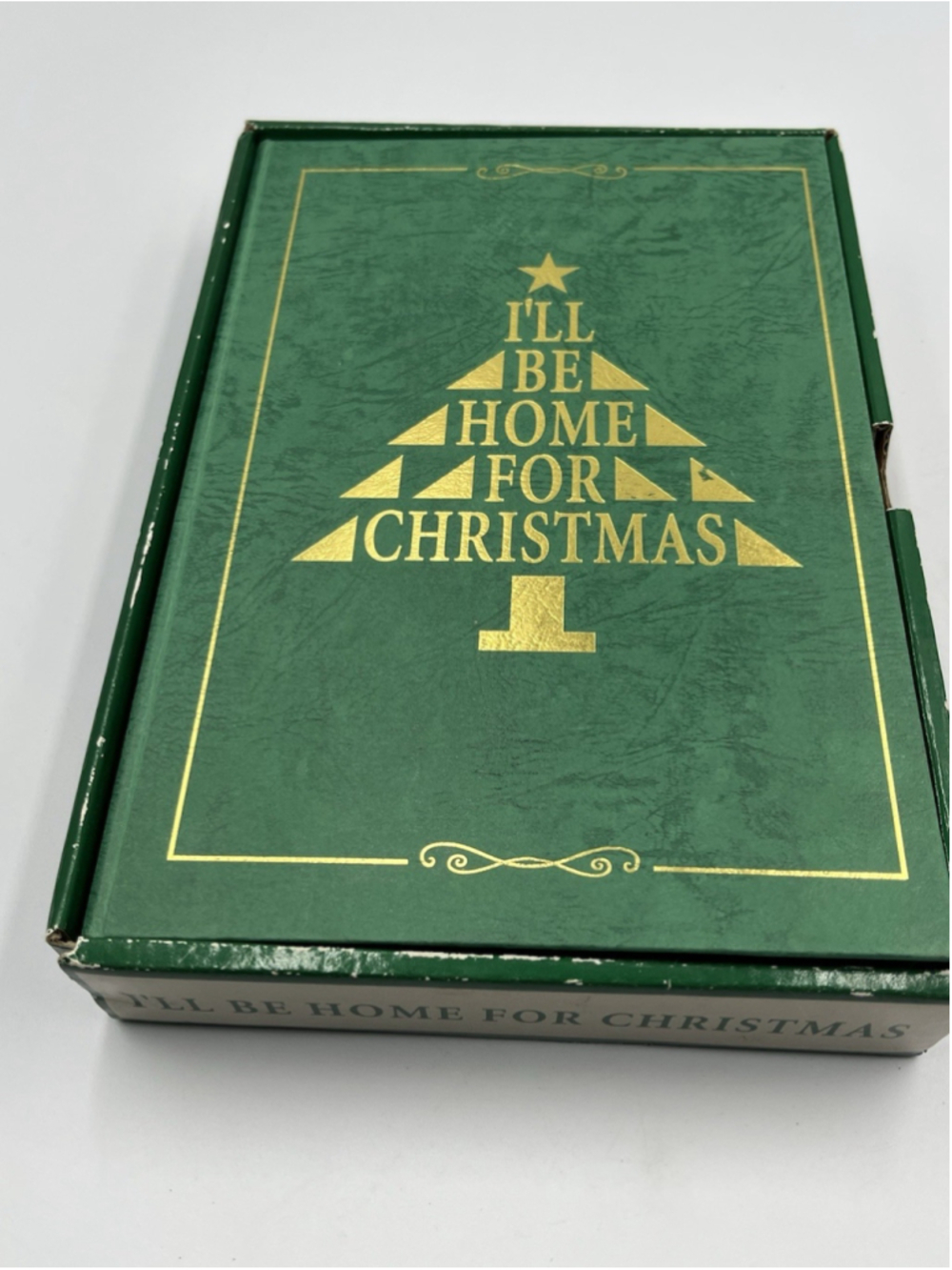Vintage Mr Christmas "I'll Be Home for Christmas" Animated Musical Book Works!